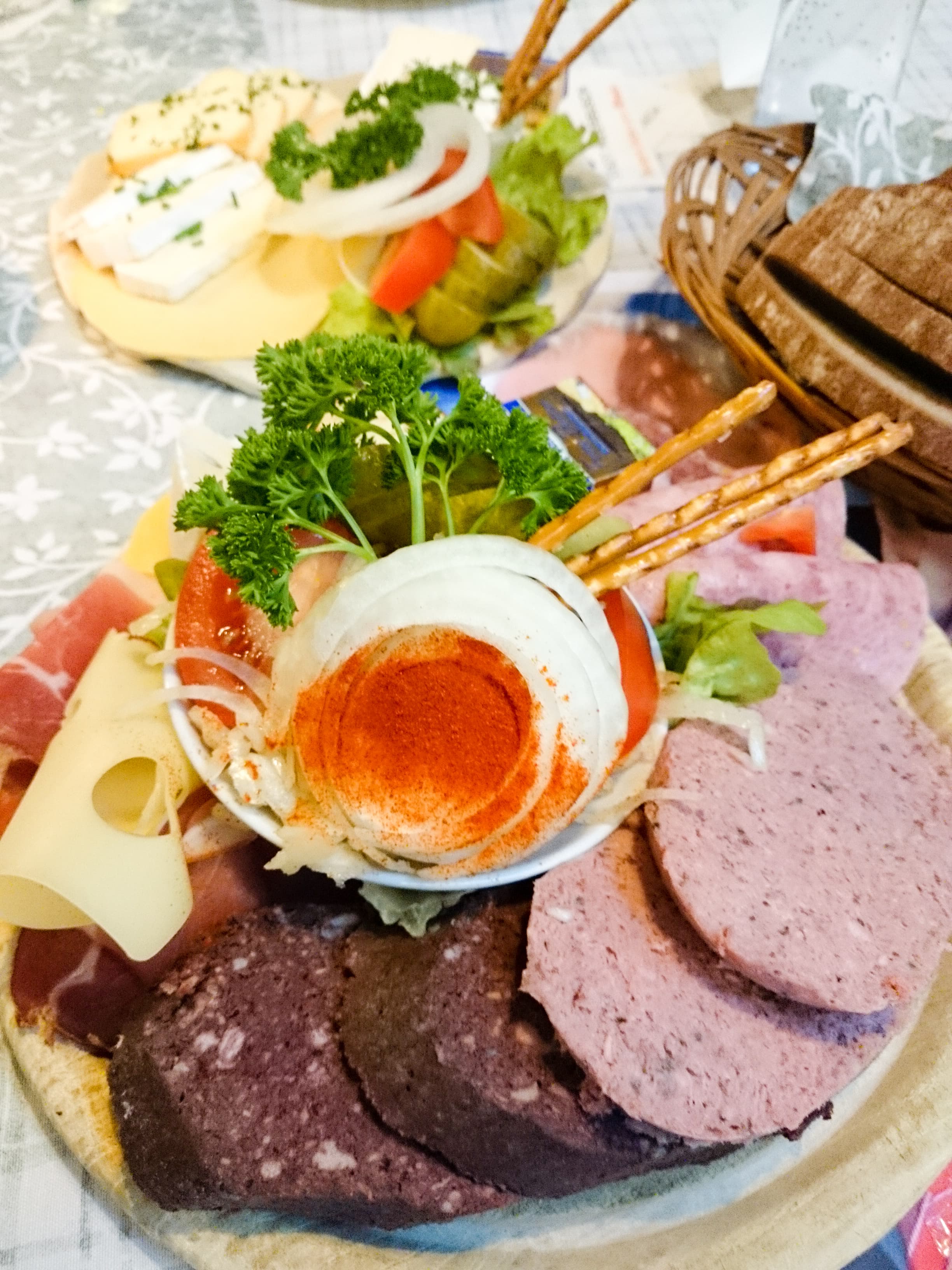 Italian sausage and peppers on a sheet pan