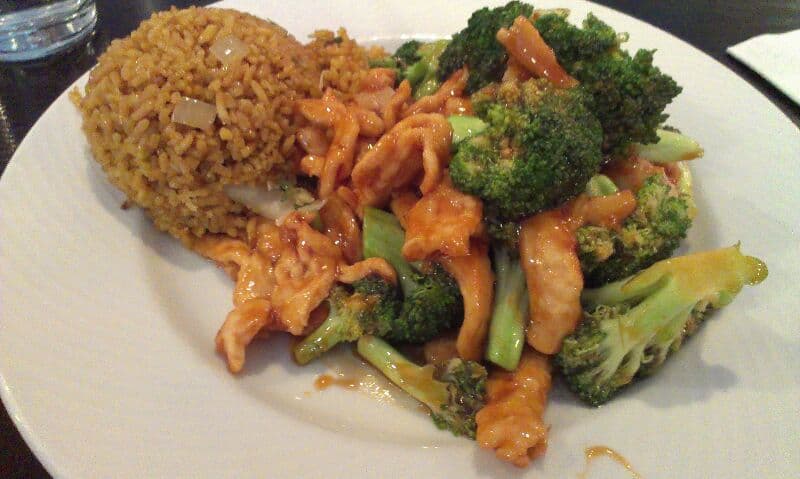 Keto garlic parmesan chicken and broccoli skillet